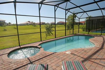 Private pool and spa