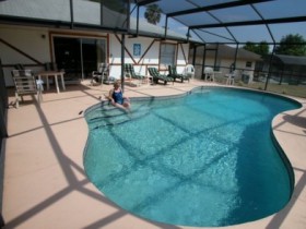 Large SW Facing Pool