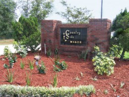 Entrance to Countryside Manor