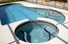 Pool/Spa area - click to enlarge