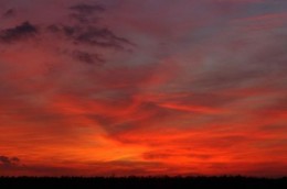 Sunset over the Golf Course