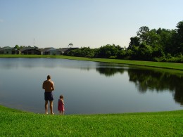 lake view homes at Eagle Pointe
